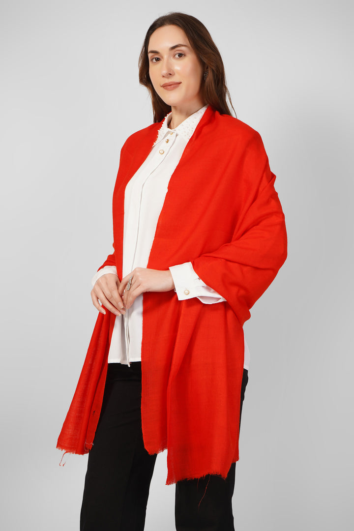 Pashmina Stoles Online – Timeless Scarlet Red Statement
  Brighten your look with this Scarlet Red Solid Pashmina Stole, handwoven from pure Kashmir pashmina wool. The stole features a high-impact single color
    
      | pashmina shawls online | authentic Kashmiri pashmina shawl online | pure pashmina shawl online | original GI certified pashmina shawl online | luxury men's pashmina shawl online from Kashmir | where to buy online pure pashmina in India
    
    | GI Tag Certified - Government-verified authentic Kashmiri Pashmina
    | G20 Official Partner - Selected by India for G20 Summit gifting
    | Handicraft Registered - Official recognition of traditional craftsmanship
    | Certificate of Authenticity - Every purchase includes GI certification