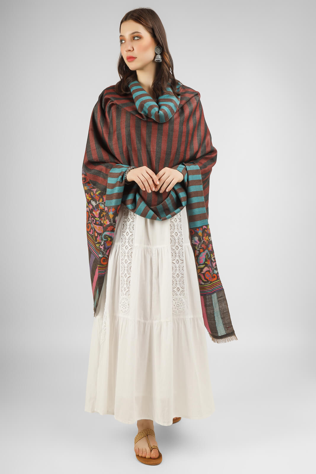 "KANI SHAWL - Indulge in the Luxury of a Handmade Kani Pashmina Shawl from Kashmir. Stay Warm and Stylish with Beautiful Floral and Paisley Designs Crafted by Artisans, Available online - QATAR - UNITED ARAB EMIRATES - KUWAIT - BRUNEI - SAUDI ARABIA - BAHRAIN - MALAYSIA - OMAN - TURKEY - JORDAN."