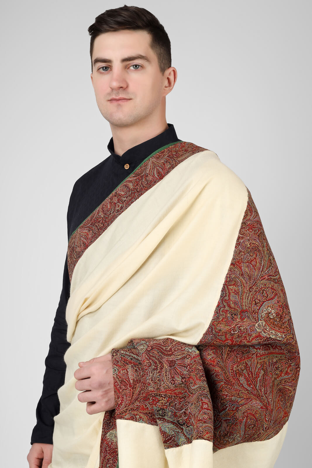 Antique paladaar Jamawar Mens Shawls