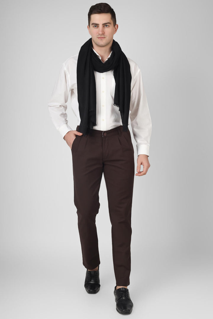  BLACK MEN PASHMINA STOLE : these are ideal for giving any ensemble a dash of refinement and charm. 