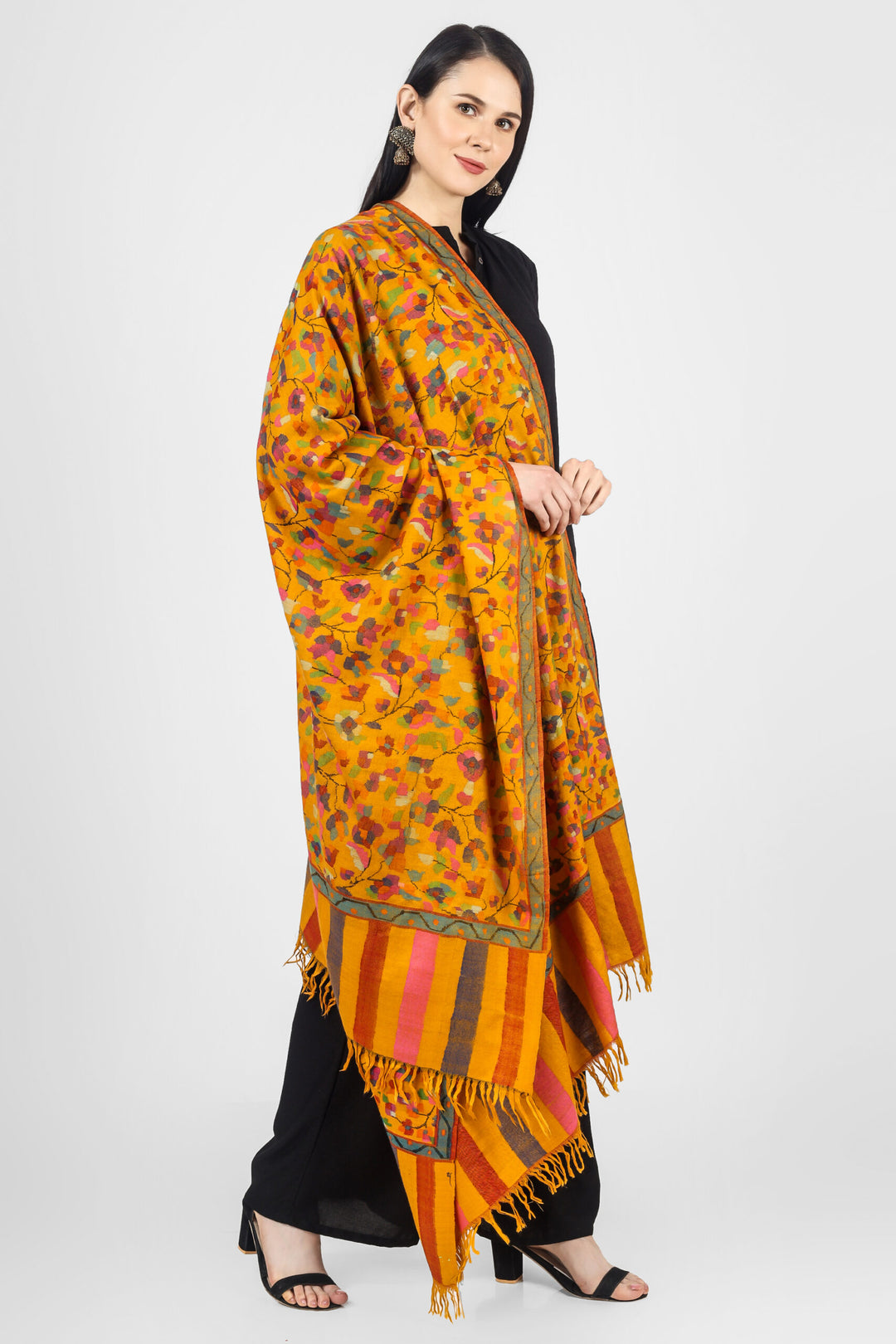 "Pashmina | Shop GI Certified Authentic Kashmiri Pashmina Shawls Online | Exquisite Handmade Kani Wraps and Luxurious Pure Cashmere Shawls from Kashmir, India | Timeless Elegance, Unmatched Craftsmanship, and Premium Quality for Discerning Buyers"
