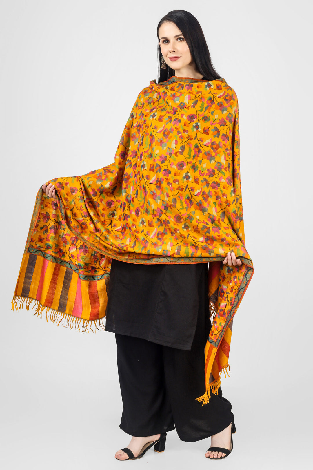 "Pashmina | Shop GI Certified Authentic Kashmiri Pashmina Shawls Online | Exquisite Handmade Kani Wraps and Luxurious Pure Cashmere Shawls from Kashmir, India | Timeless Elegance, Unmatched Craftsmanship, and Premium Quality for Discerning Buyers"
