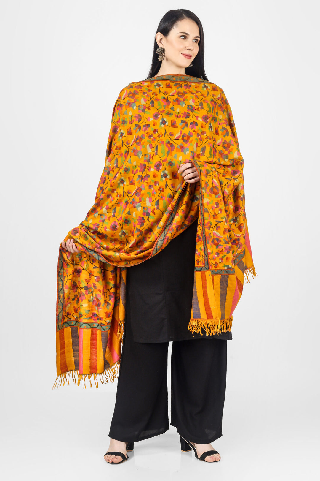 "Pashmina | Shop GI Certified Authentic Kashmiri Pashmina Shawls Online | Exquisite Handmade Kani Wraps and Luxurious Pure Cashmere Shawls from Kashmir, India | Timeless Elegance, Unmatched Craftsmanship, and Premium Quality for Discerning Buyers"